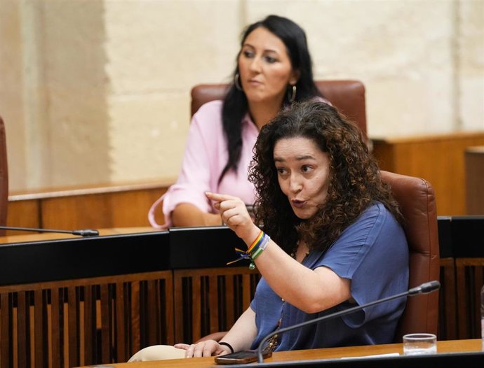 La portavoz de Por Andalucía, Inmaculada Nieto.