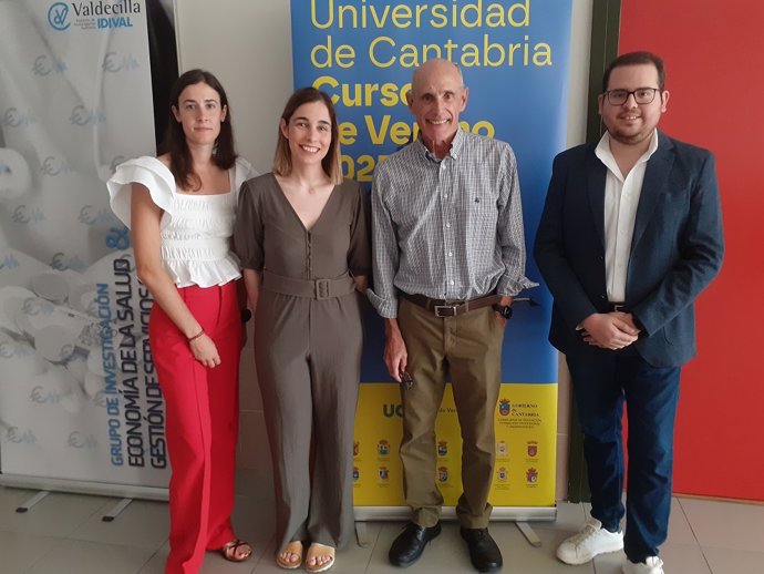 Marina Barreda, Cristina San Miguel, Rafael Bengoa y Javier Isaac Lera