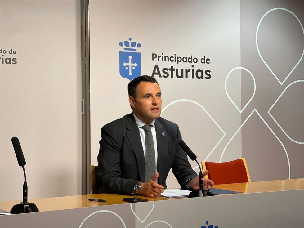 El consejero de Hacienda del Principado de Asturias, Guillermo Peláez.