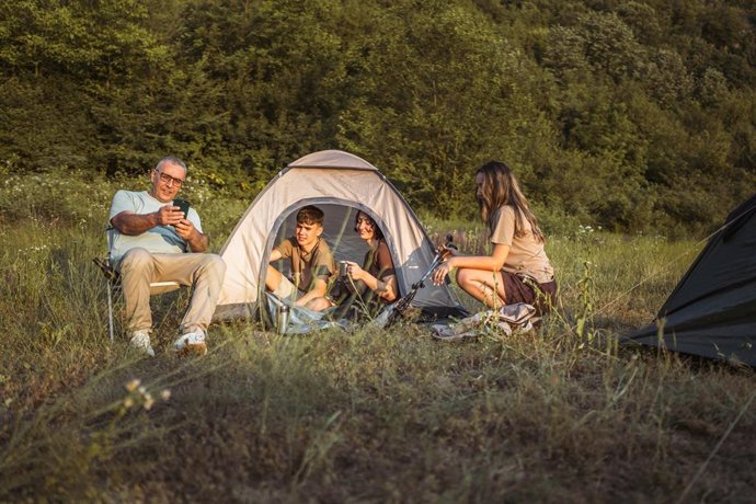 Camping montaña