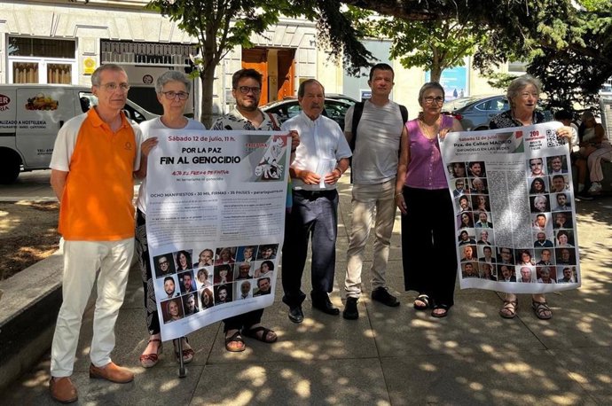 PararLaGuerra.Es pide a la ciudadanía salir a calle por la paz y el fin del genocidio del próximo 12 de julio.