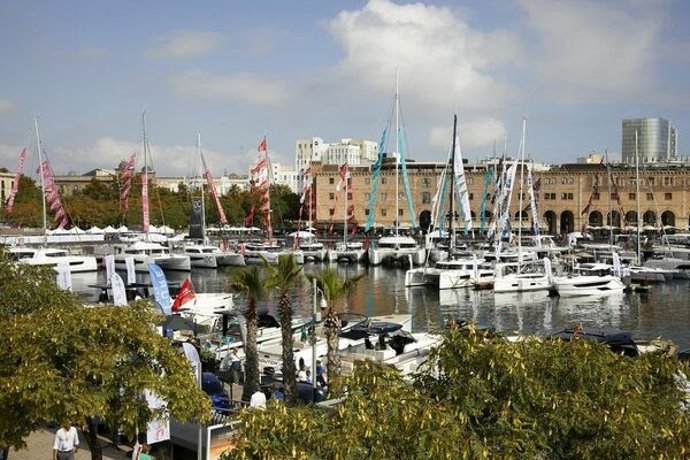 Edición anterior del Salón Náutico Internacional de Barcelona.