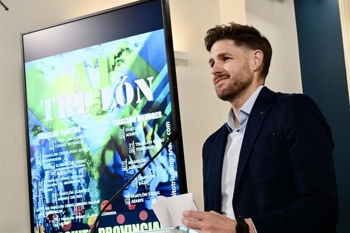 Archivo - El diputado provincial de Deportes e Instalaciones Deportivas de Granada, Eric Escobedo, en imagen de archivo