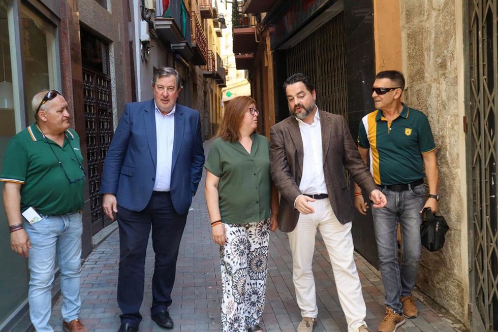 El diputado de Vox David Arranz alerta de la "ola de inseguridad" en Fraga.