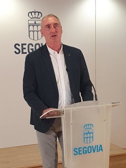 El alcalde de Segovia, José Mazarías