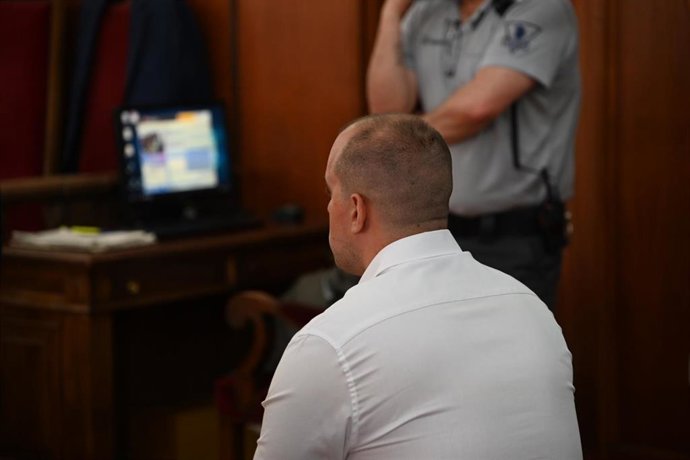 Archivo - Imagen de archivo de Eugenio Delgado en el juicio como acusado de la muerte de Manuela Chavero