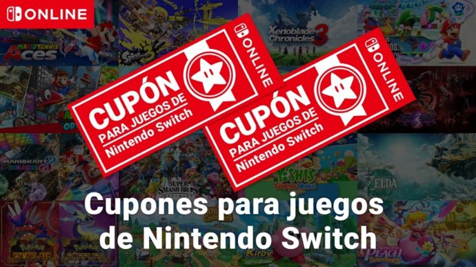 Cupons para jogos do Switch