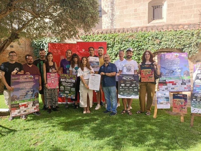 Presentación de los festivales organizados por la Federación Extremeña de Festivales Autogestionados (FEFA) en la provincia de Cáceres