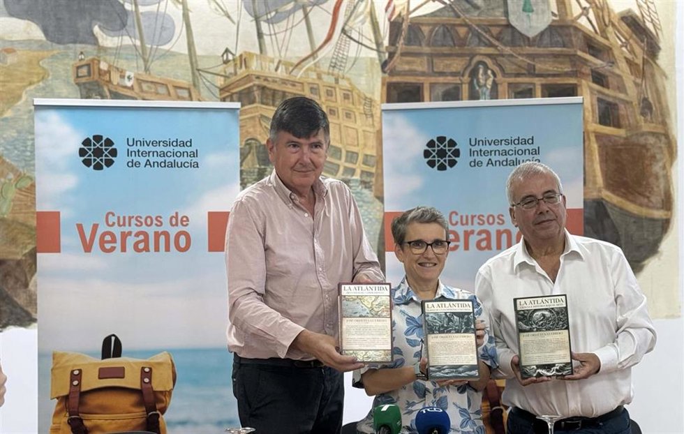 Presentación este jueves del libro de las ponencias del curso de verano 'La Atlántida: líneas de investigación'.