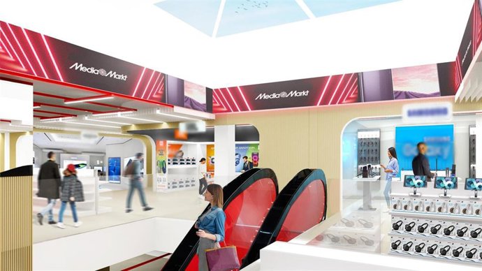 Imagen virtual de la futura tienda.