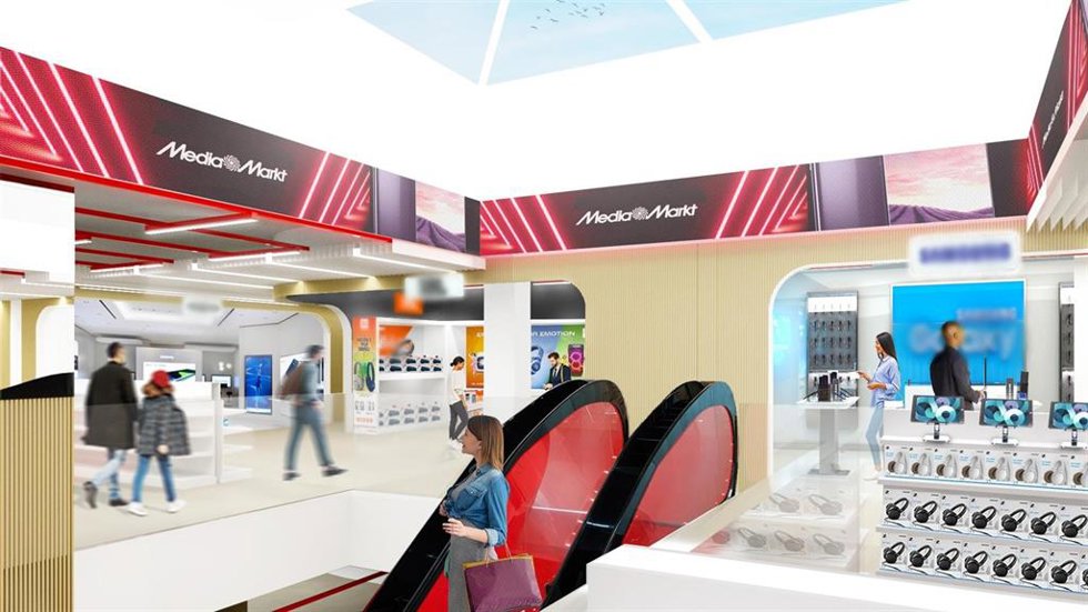 Imagen virtual de la futura tienda.