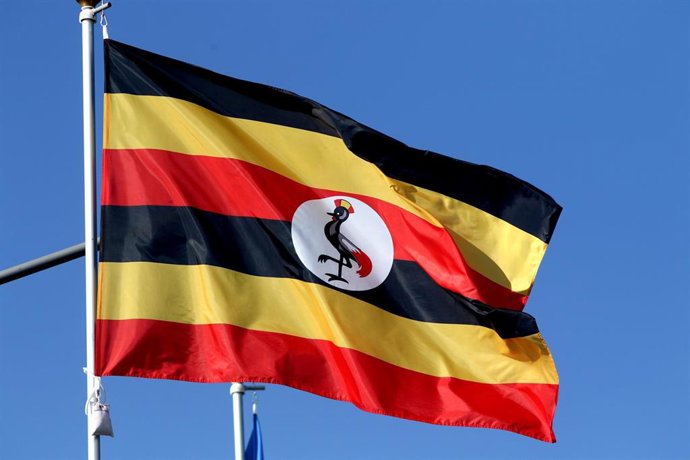 Archivo - Bandera de Uganda (Archivo)