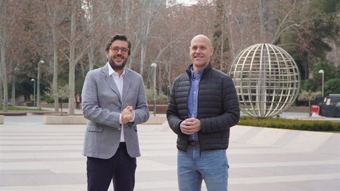 Rafael Tamames y Manuel Gómez, de Vivid Vision.