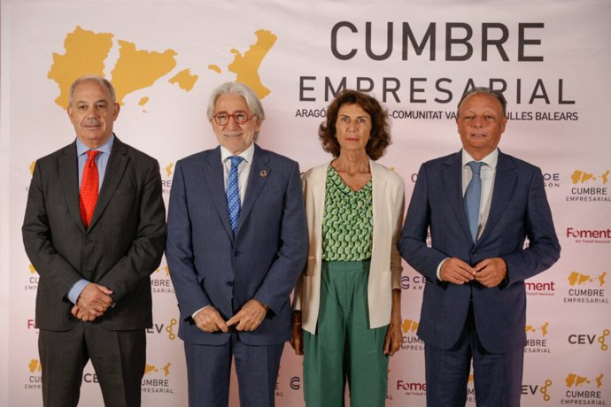 Las organizaciones empresariales de Aragón, Catalunya, Comunitat Valenciana y Baleares