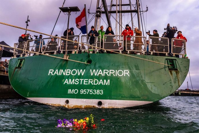 Ceremonia del 40 aniversario del atentado del Rainbow Warrior en Auckland