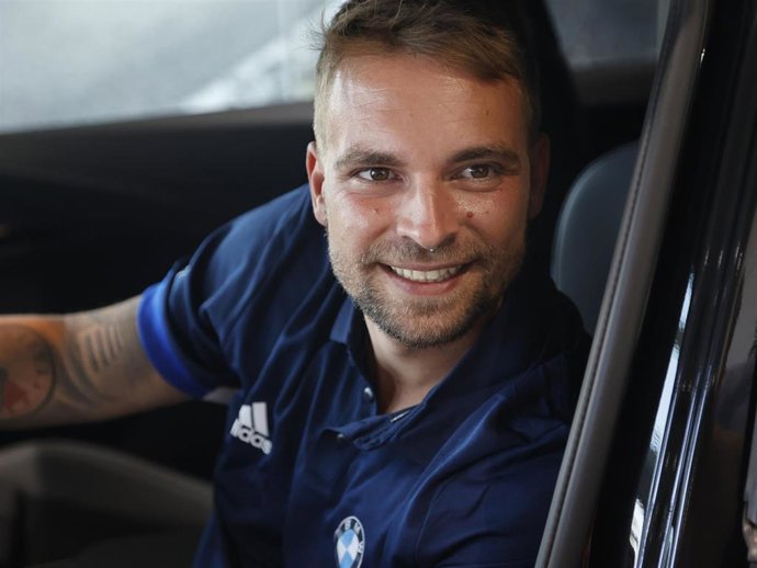 José María Almoguera recibe su nuevo coche en BMW BYmyCAR, a 10 de julio de 2025, en Madrid (España).