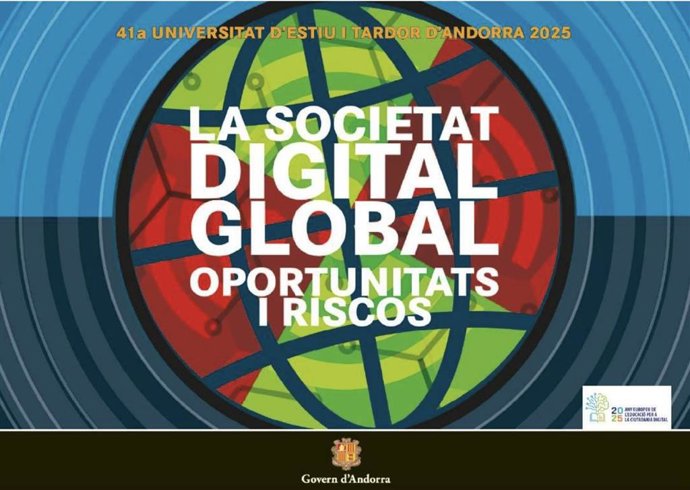 Imagen del cartel de la Universidad de Verano y Otoño de Andorra.