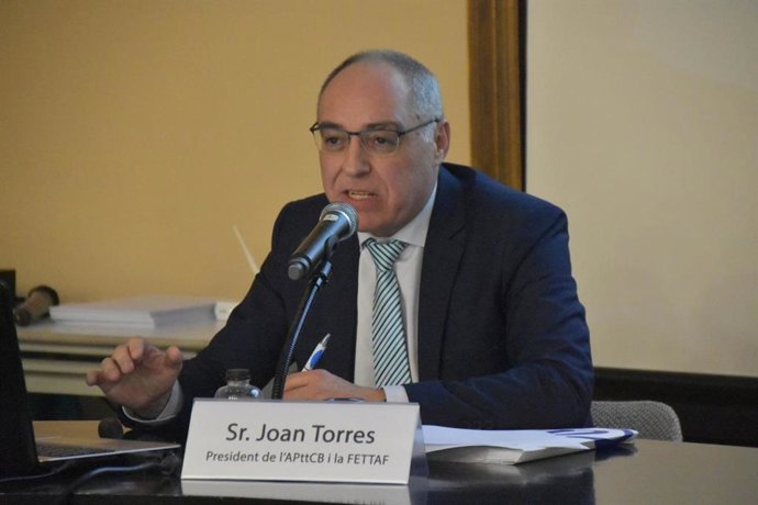 El presidente de la Federación Española de Asociaciones Profesionales de Técnicos Tributarios y Ascensores Fiscales (FETTAF), Joan Torres Torres.