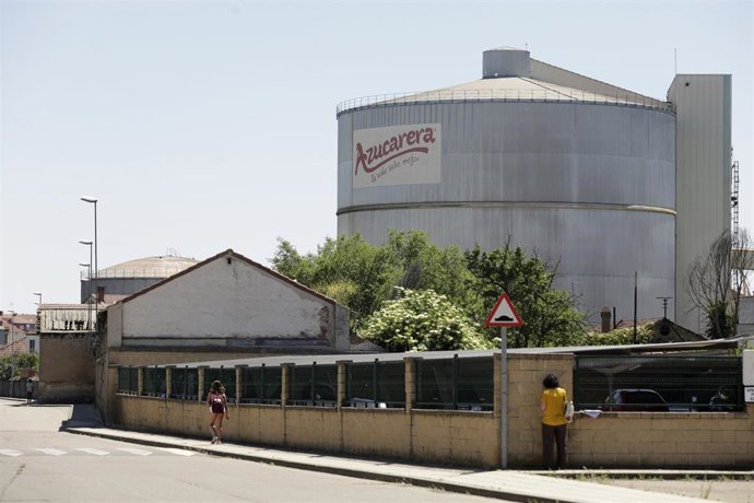 Archivo - Fábrica de la Azucarera, a 28 de mayo de 2025, en La Bañeza, León, Castilla y León (España)