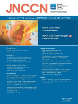 Cover of the July issue of JNCCN, now available at JNCCN.org.
