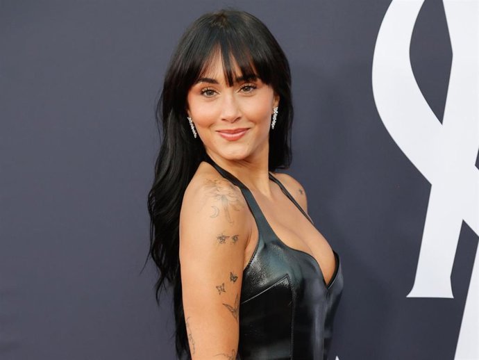 Aitana Ocaña en la fiesta presentación “YSL Love Game”