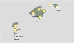 El tiempo hoy, viernes 11 de julio, en Baleares.