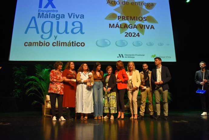 Una edición anterior de los Premios Malaga Viva.