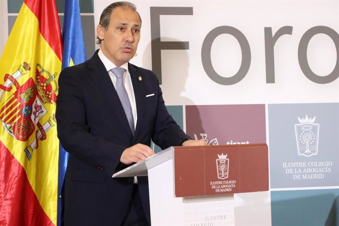 Archivo - Eugenio Ribón, decano del ICAM.