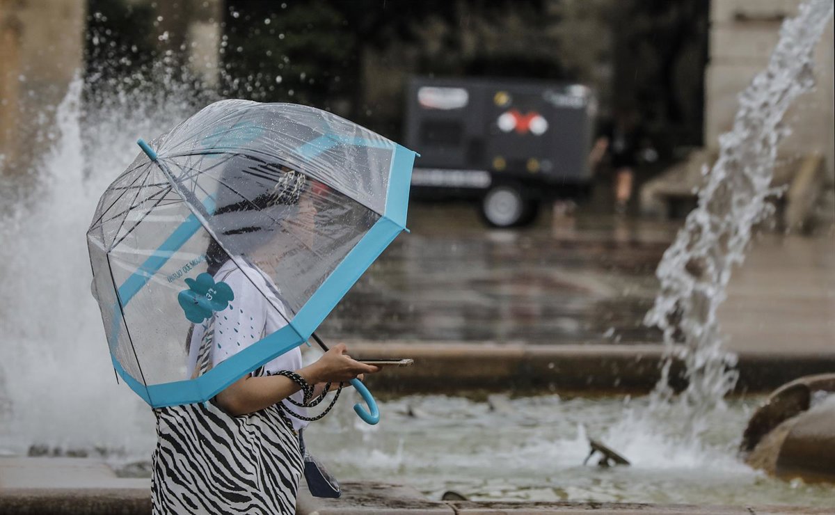 AEMET avanza una dana que dejará tormentas con granizo en el noreste peninsular este viernes y sábado