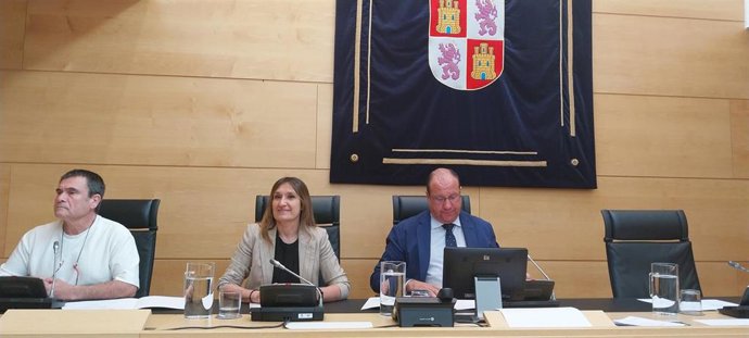 Rocío Lucas en su comparecencia en la Comisión Extraordinaria de Educación celebrada este viernes