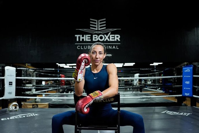 Archivo - Jennifer Miranda poses for portrait after an interview for Europa Press at The Boxer Club - Principe de Vergara on October 17, 2024, in Madrid, Spain.