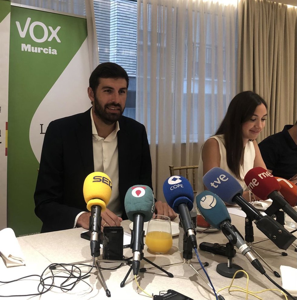 El presidente provincial de Vox, José Ángel Antelo