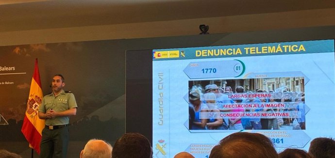 Presentación del nuevo sistema de denuncia telemática de la Guardia Civil
