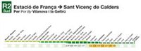 Renfe ofrece 129 circulaciones en bus entre El Prat y Vilanova (Barcelona) en horario nocturno