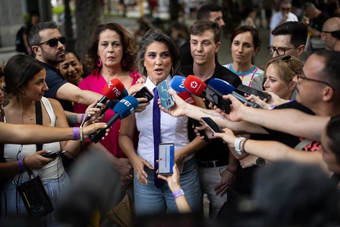 La portavoz de Más Madrid en la Asamblea de Madrid, Manuela Bergerot,.