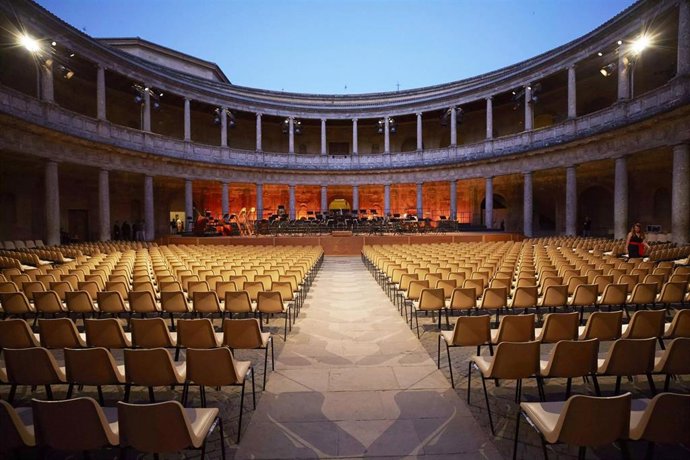 Palacio de Carlos V en imagen de archivo