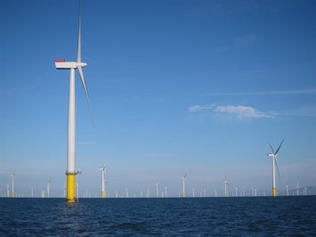 Archivo - Iberdrola, parque eólico marino