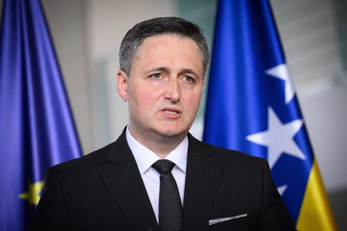 Archivo - Denis Becirovic, presidente de Bosnia.