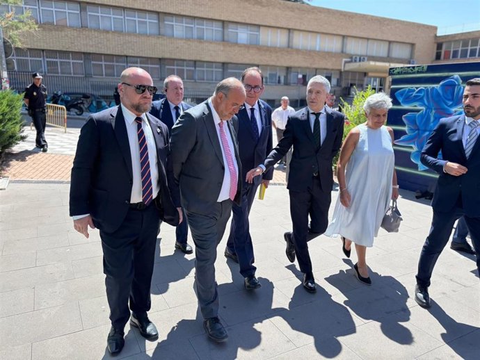 El ministro del Interior, Fernando Grande-Marlaska, en Cuenca