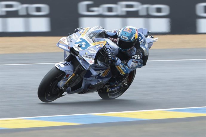 Archivo - El piloto español Álex Marquez durante el Gran Premio de Francia del Mundial de 2025