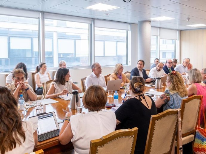 Reunión de la Mesa Sectorial de Sanidad de Aragón