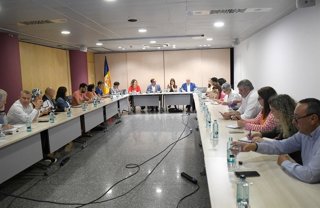 Un instant de la reunió 