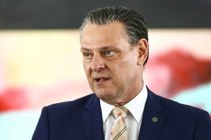 El ministro de Agricultura y Ganadería de Brasil, Carlos Fávaro.