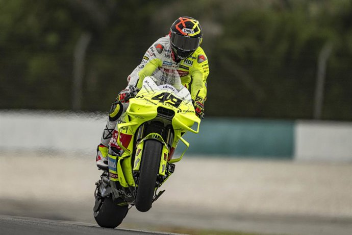 Archivo - 49 DI GIANNANTONIO Fabio (ita), Petramina Enduro VR46 Racing Team, Ducati Desmosedici GP25, em ação durante o Malaysia MotoGP Test no Petronas Sepang International Circuit de 5 a 7 de fevereiro de 2025 em Sepang, Malásia, - Photo Studio Milagr
