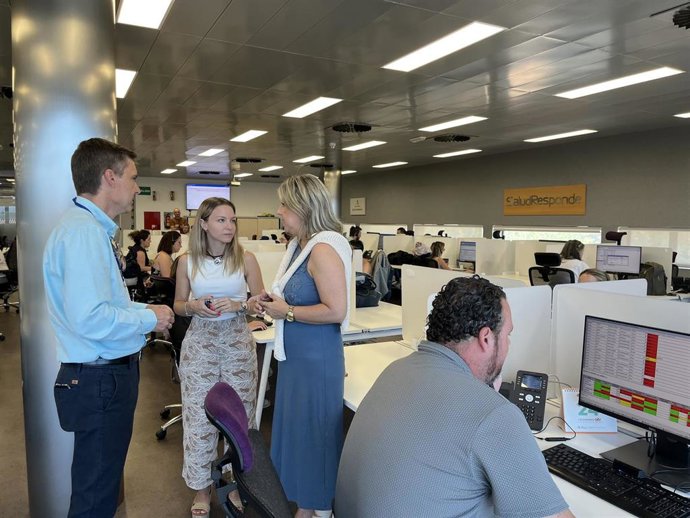 Visita al centro de Salud Responde en Jaén.