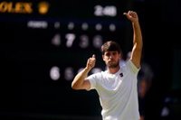 Carlos Alcaraz: "La confianza está muy alta y físicamente me encuentro muy, muy bien"