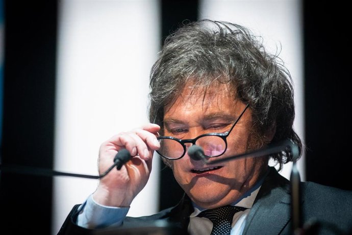 Archivo - El presidente argentino, Javier Milei