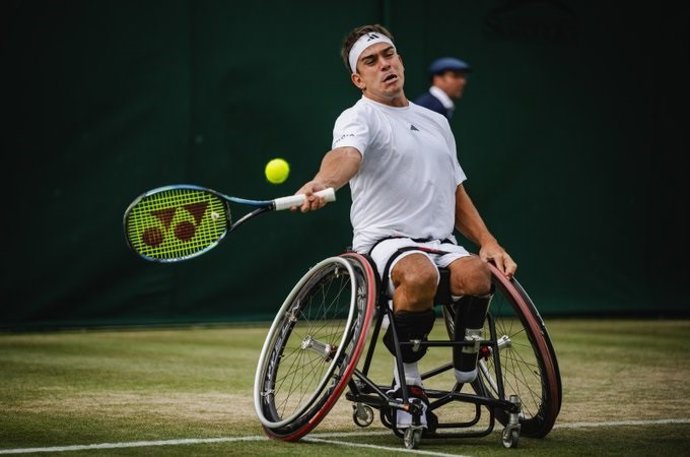 Archivo - Martín de la Puente en Wimbledon