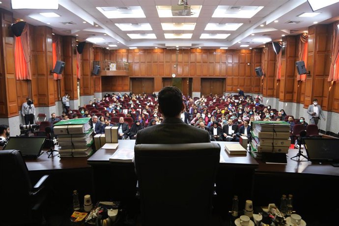 Archivo - Imagen de archivo de un tribunal en Teherán (Irán) 