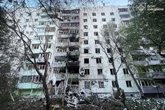 Foto: Ucrania.- Ucrania denuncia dos muertos y 20 heridos durante un ataque nocturno ruso con casi 600 drones y 26 misiles